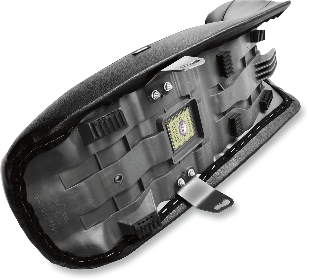 SARGENT World Sport™ Performance Seat - Black - Carbon FX - Regular - DR 650 '96-'20 WS-600-19