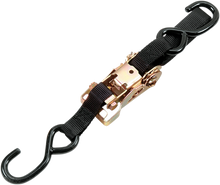 PARTS UNLIMITED Heavy-Duty Ratchet Tie-Down - 1" x 6' - Black 131022