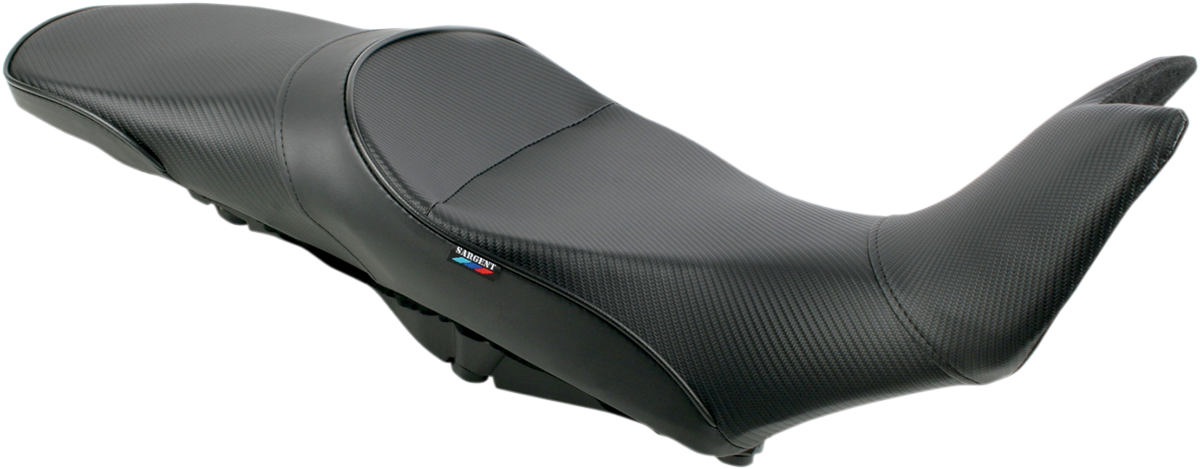 SARGENT World Sport™ Performance Seat - Black - Carbon FX -F650/800 '08-'18 WS-602-19