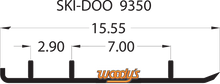 WOODY'S Extender Trail III™ Flat-Top® Runner - Polaris/Ski-Doo ESD3-9350