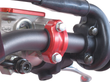 WORKS CONNECTION Rotating Master Cylinder Clamp - Red 31-800