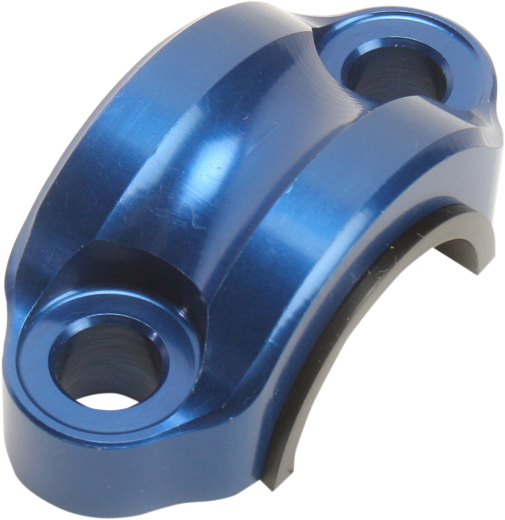 WORKS CONNECTION Rotating Master Cylinder Clamp - Blue 31-700