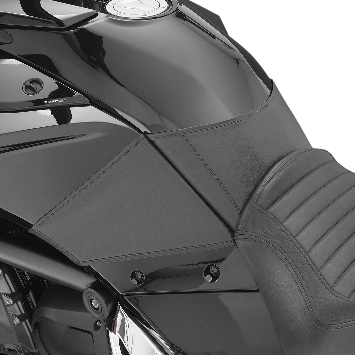 SHOW CHROME Gas Tank Mini Bra - Black - Can-Am H40-303BK