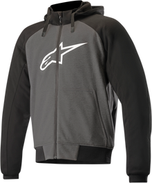 ALPINESTARS Chrome Sport Hoodie - Gray/Black/White - Small 4200918-1432-S
