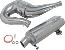 STARTING LINE PRODUCTS Polaris Single Pipe Exhaust 09-862