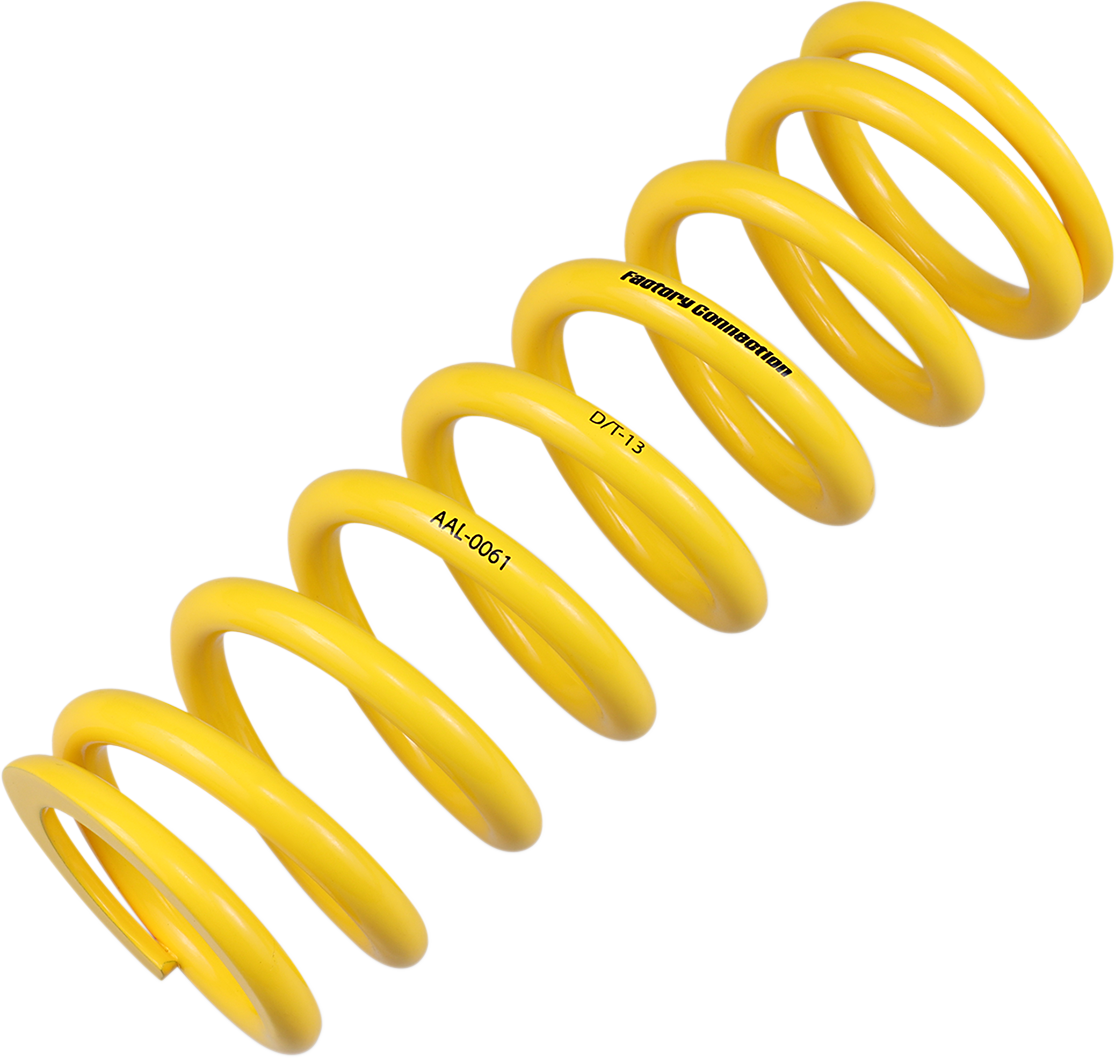 FACTORY CONNECTION Shock Spring - Rear - Spring Rate 341 lb/in AAL-0061