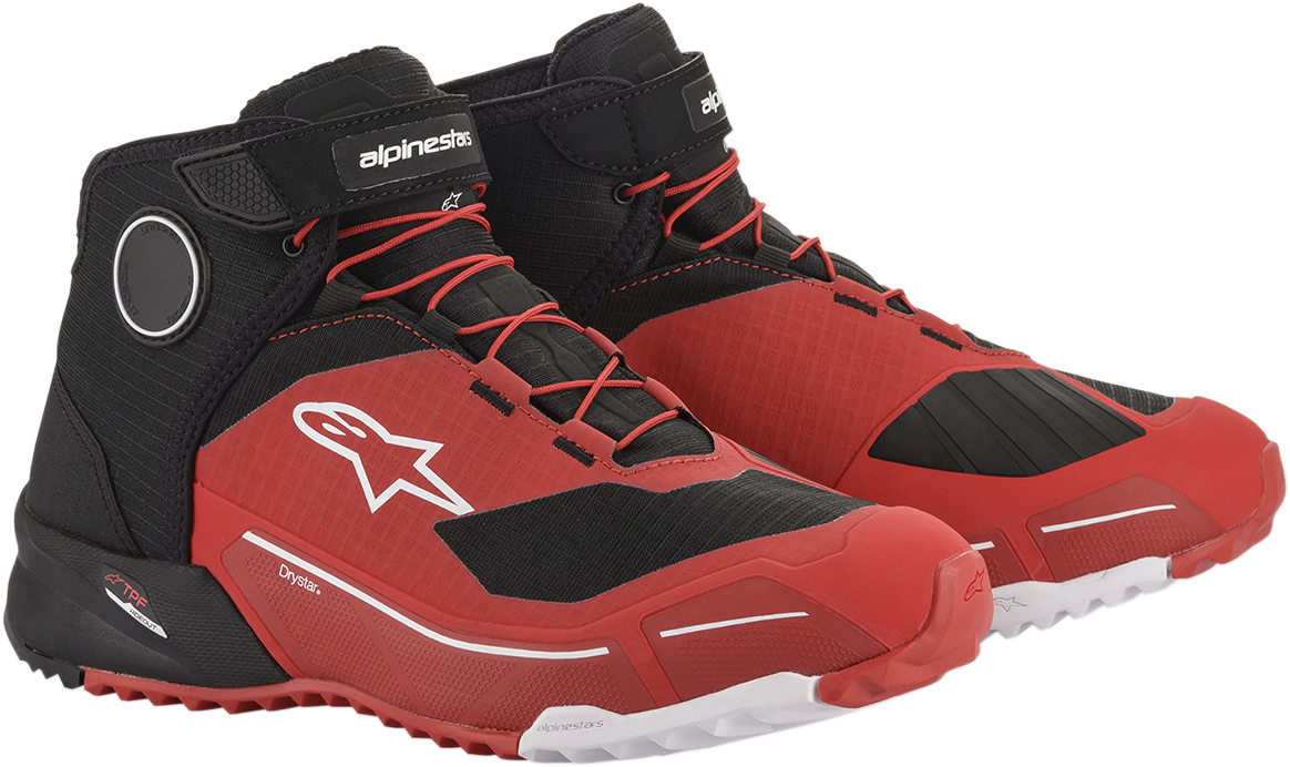 ALPINESTARS CR-X Drystar® Shoes - Black/Red - US 14 / EU 48 26118203114