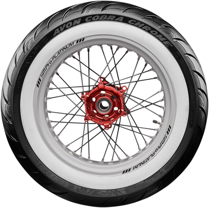 AVON Tire - Cobra Chrome AV92 - Rear - 170/80B15 - Wide Whitewall - 83H 638152