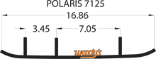WOODY'S Extender Trail III™ Flat-Top® Runner - Polaris EPI3-7125