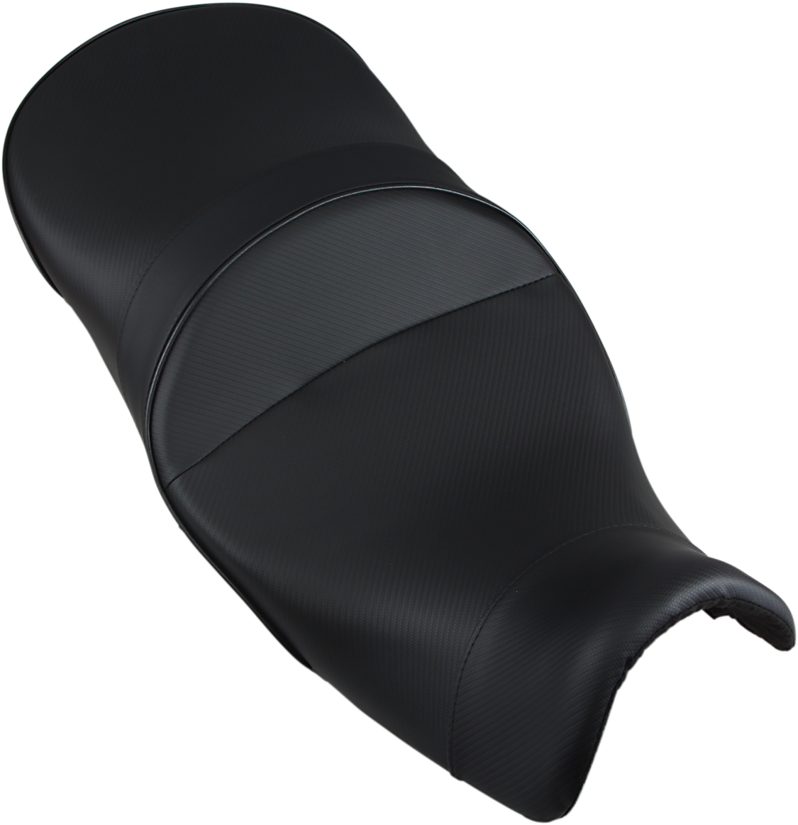 SARGENT World Sport™ Performance Seat - Black - Carbon FX - Low - V-Strom 650 '12-'16 WS-641-19