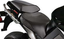 SARGENT World Sport™ Performance Seat - Black - Carbon FX - with Rear Seat Cover - Kawasaki '11-'16 WSP-615N-19
