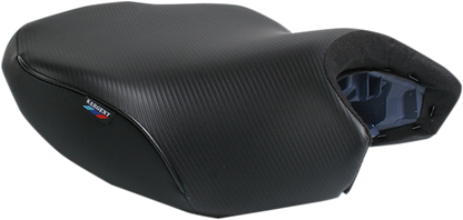 SARGENT World Sport™ Performance Seat - Black - Carbon FX - Regular Front - BMW R1200 '13-'19 WS-620F-19