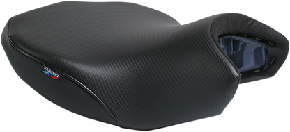 SARGENT World Sport™ Performance Seat - Black - Carbon FX - Low Front - BMW R1200 GS '13-'19 WS-621F-19