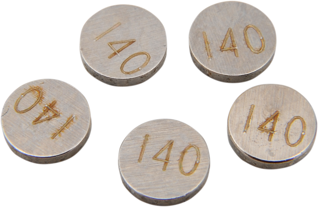 K&L SUPPLY Valve Shim - 7.50 mm x 1.40 mm - Honda | Kawasaki | Suzuki | Yamaha 13-6727