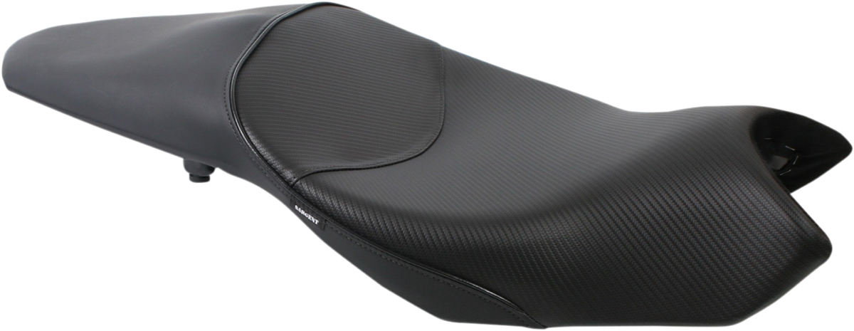 SARGENT World Sport™ Performance Seat - Black - Carbon FX - Regular - Street Triple '13-'16 WS-634-19