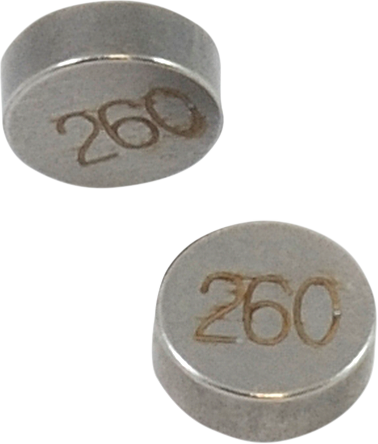 K&L SUPPLY Valve Shim - 7.50 mm x 2.60 mm - Honda | Kawasaki | Suzuki | Yamaha 13-6751