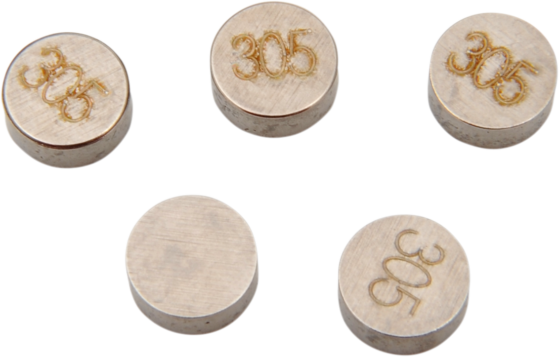 K&L SUPPLY Valve Shim - 7.50 mm x 3.05 mm - Honda | Kawasaki | Suzuki | Yamaha 13-6760