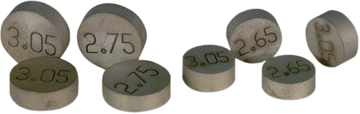 K&L SUPPLY Valve Shim - 9.50 mm x 3.05 mm - Kawasaki 13-6791