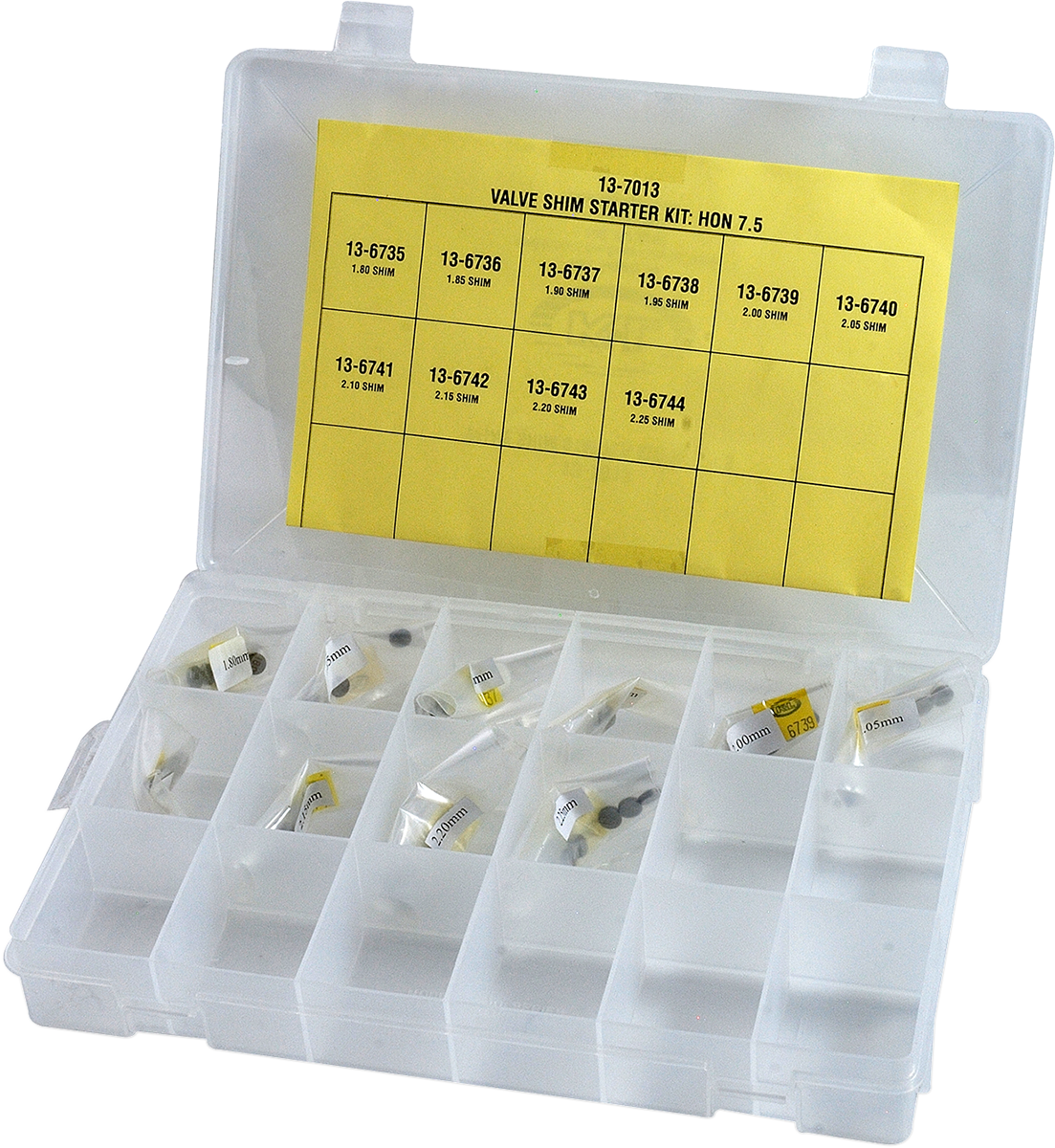 K&L SUPPLY Shim Starter Kit - 7.50 mm - Honda 13-7013