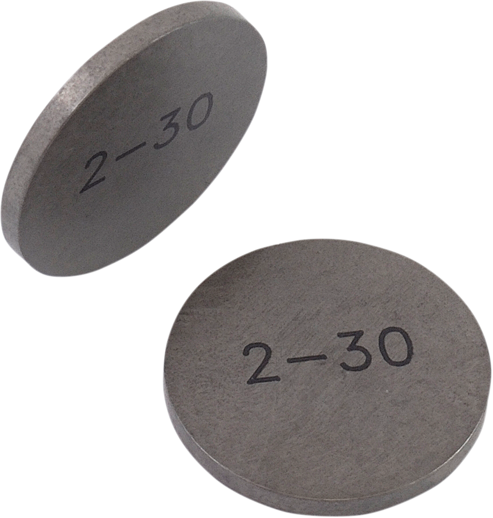 K&L SUPPLY Valve Shim - 25.00 mm x 2.30 mm - Honda | Yamaha 13-7524