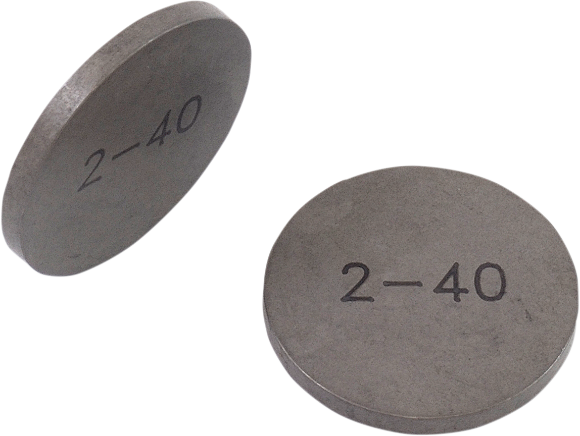 K&L SUPPLY Valve Shim - 25.00 mm x 2.40 mm - Honda | Yamaha 13-7526