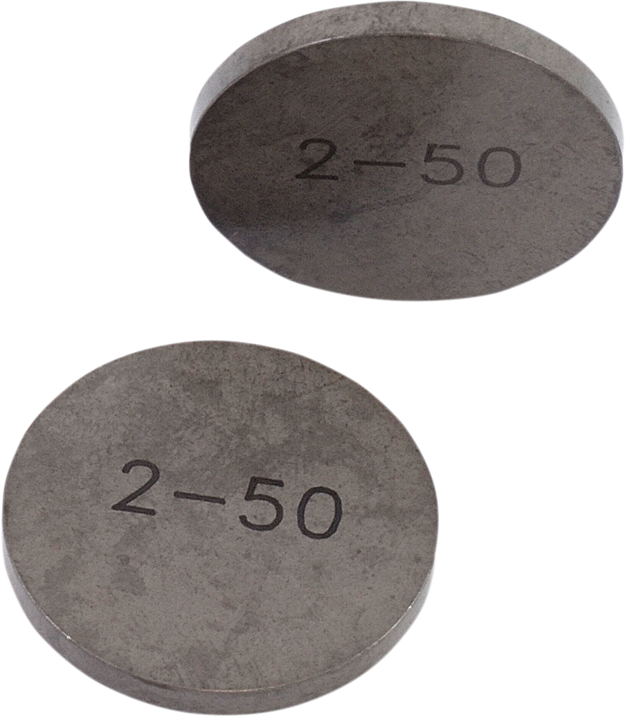 K&L SUPPLY Valve Shim - 25.00 mm x 2.50 mm - Honda | Yamaha 13-7528