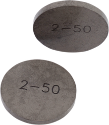 K&L SUPPLY Valve Shim - 25.00 mm x 2.50 mm - Honda | Yamaha 13-7528