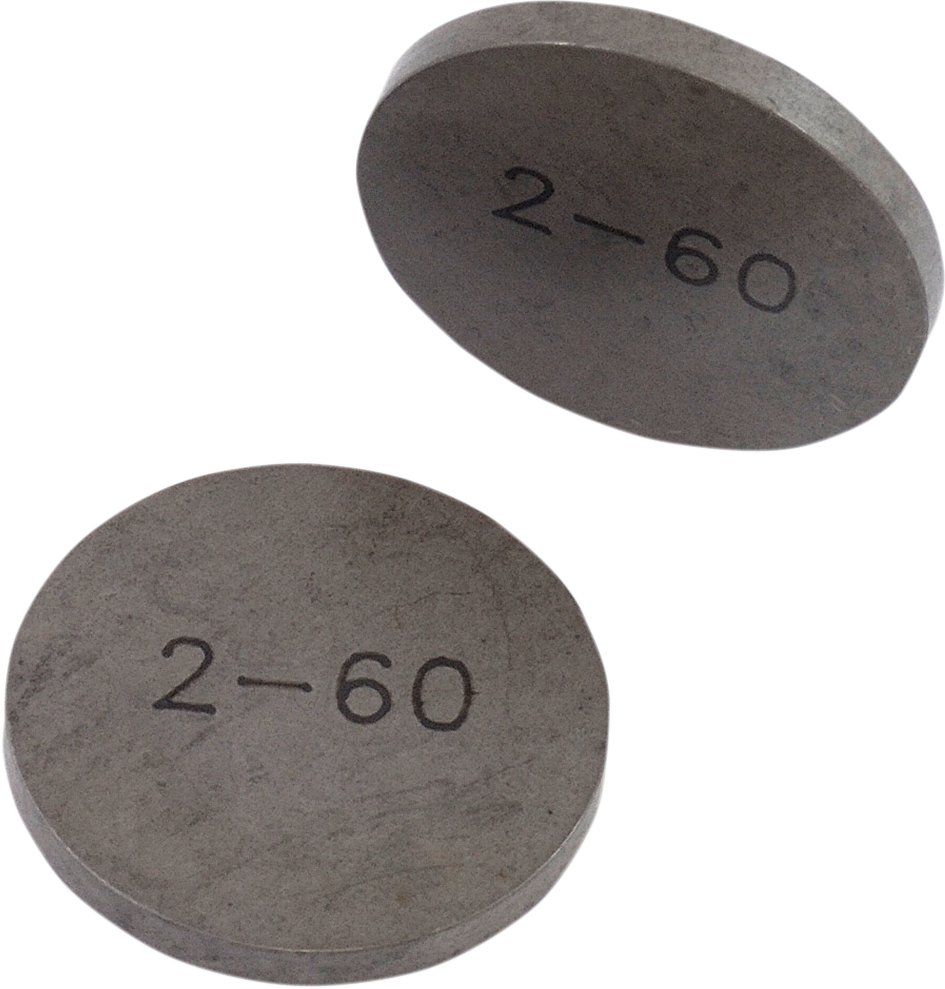 K&L SUPPLY Valve Shim - 25.00 mm x 2.60 mm - Honda | Yamaha 13-7622