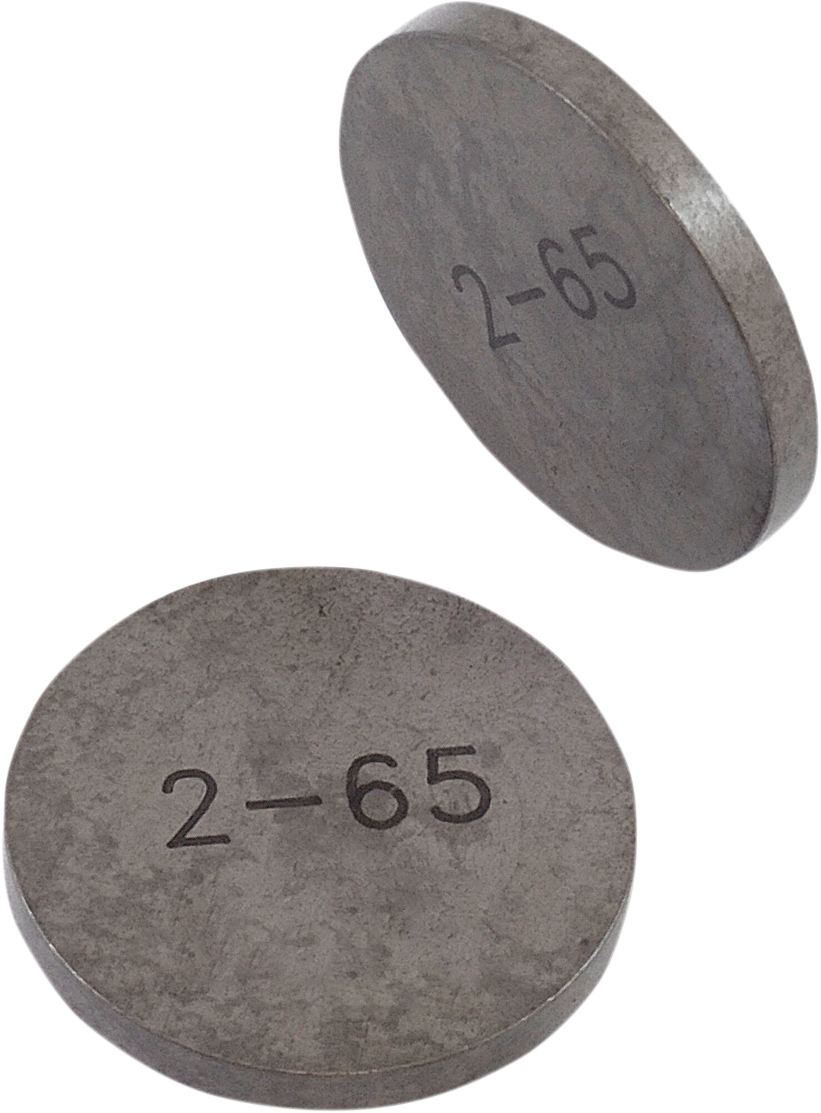 K&L SUPPLY Valve Shim - 25.00 mm x 2.65 mm - Honda | Yamaha 13-7623