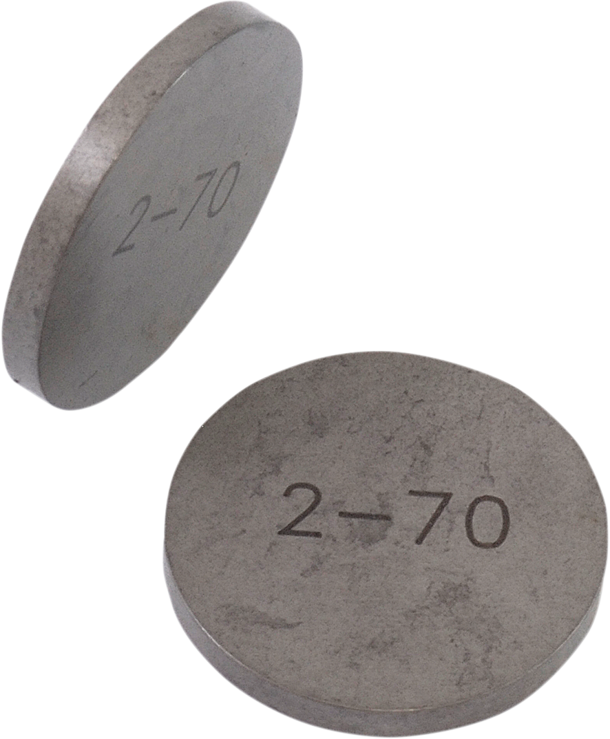 K&L SUPPLY Valve Shim - 25.00 mm x 2.70 mm - Honda | Yamaha 13-7624