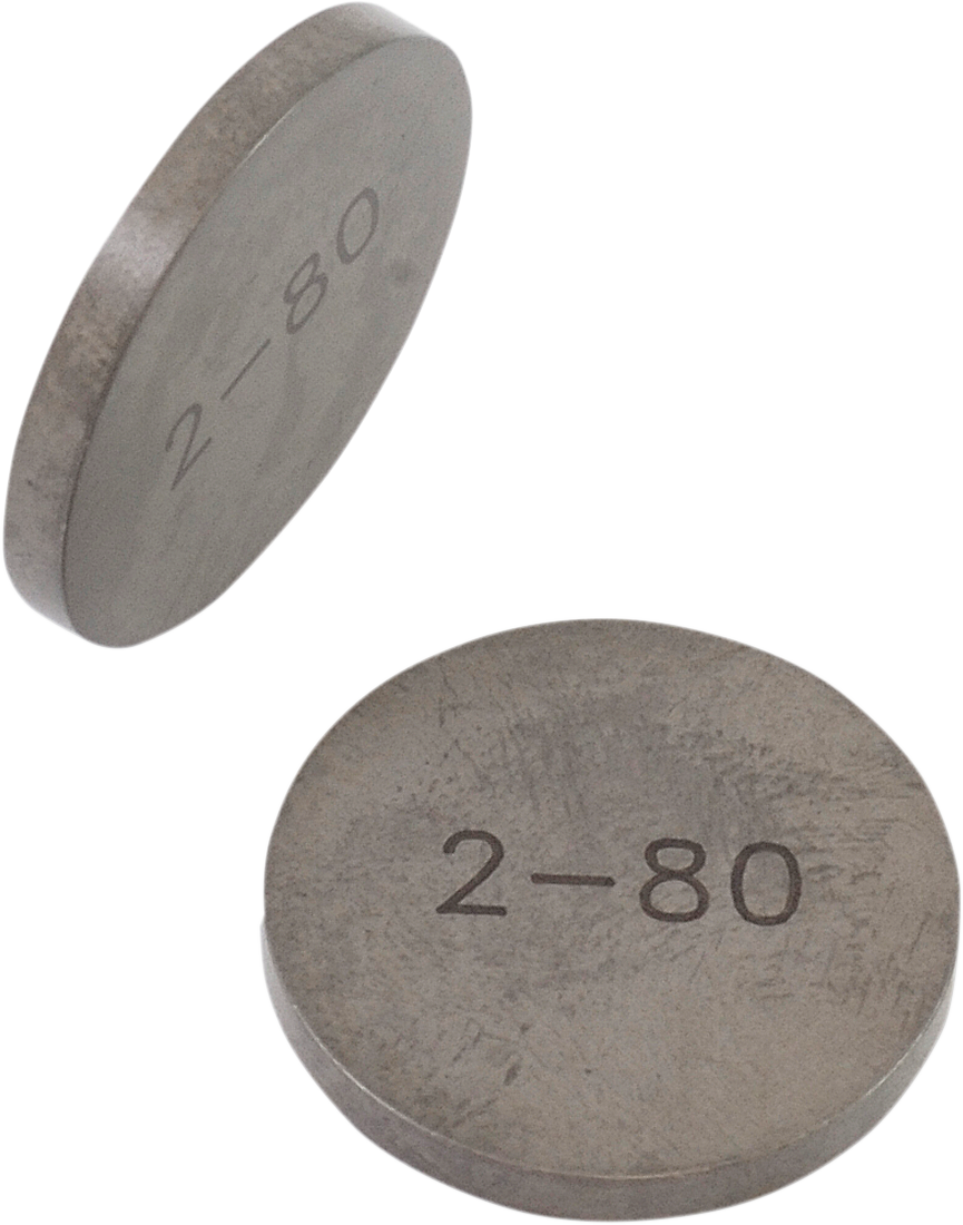 K&L SUPPLY Valve Shim - 25.00 mm x 2.80 mm - Honda | Yamaha 13-7626