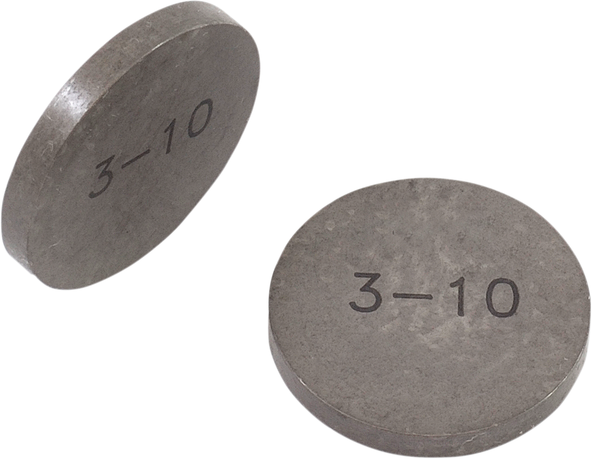 K&L SUPPLY Valve Shim - 25.00 mm x 3.10 mm - Honda | Yamaha 13-7632