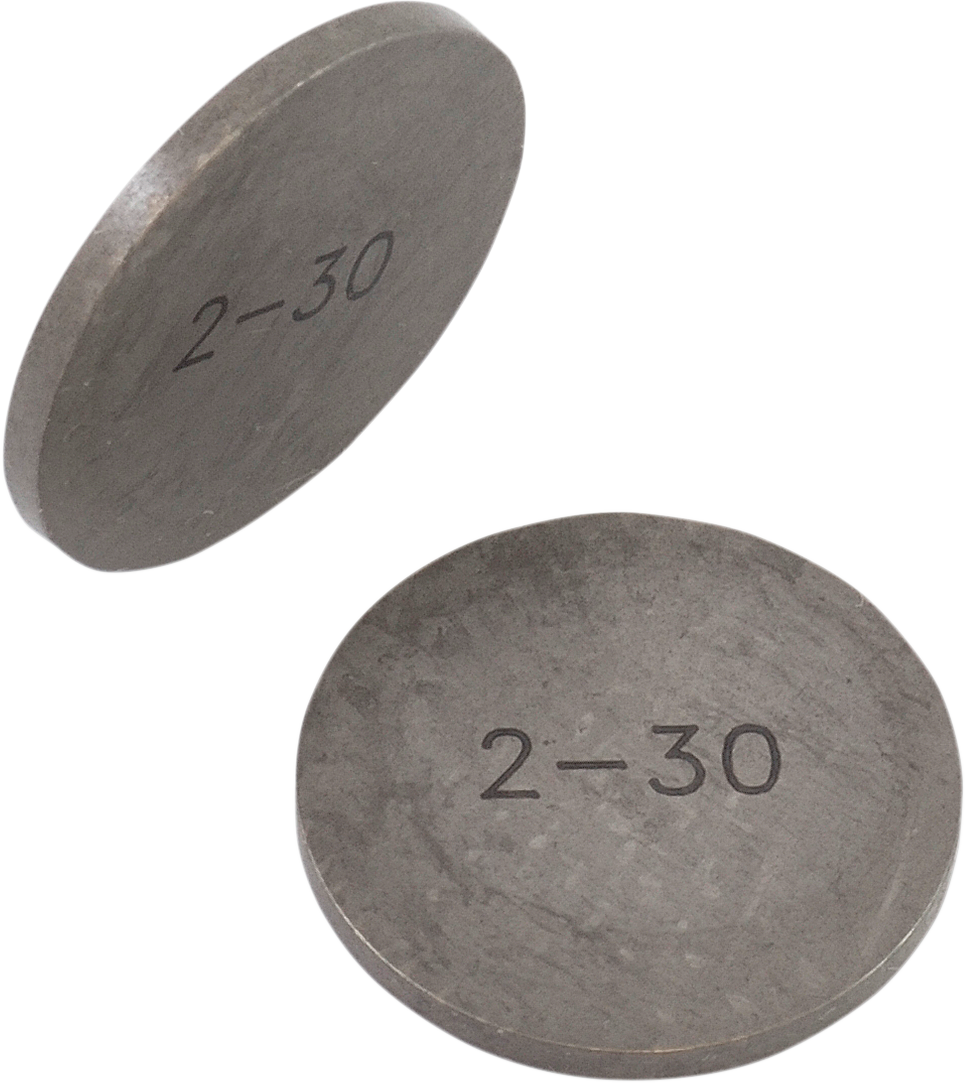 K&L SUPPLY Valve Shim - 29.00 mm x 2.30 mm - Kawasaki | Yamaha 13-7637