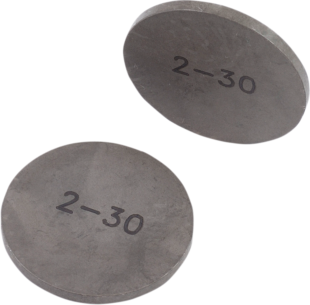 K&L SUPPLY Valve Shim - 29.50 mm x 2.30 mm - Suzuki 13-7663
