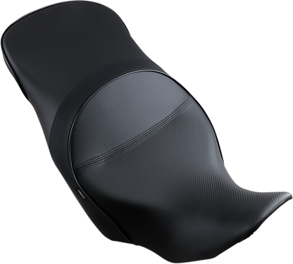 SARGENT World Sport™ Performance Seat - Black - Carbon FX - Low - V-Strom 1000 '14-'19 WS-635-19