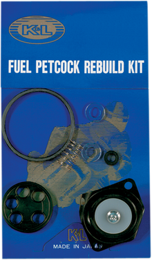 K&L SUPPLY Fuel Petcock Rebuild Kit - Kawasaki 18-2703