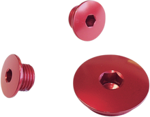 WORKS CONNECTION Engine Timing Plug - Red - Honda 24-505