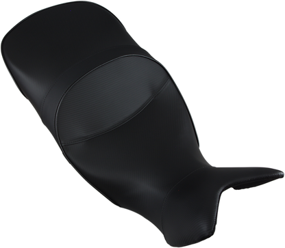 SARGENT World Sport™ Performance Seat - Black - Carbon FX - Low - BMW F800 GSA '13-'18 WS-643-19