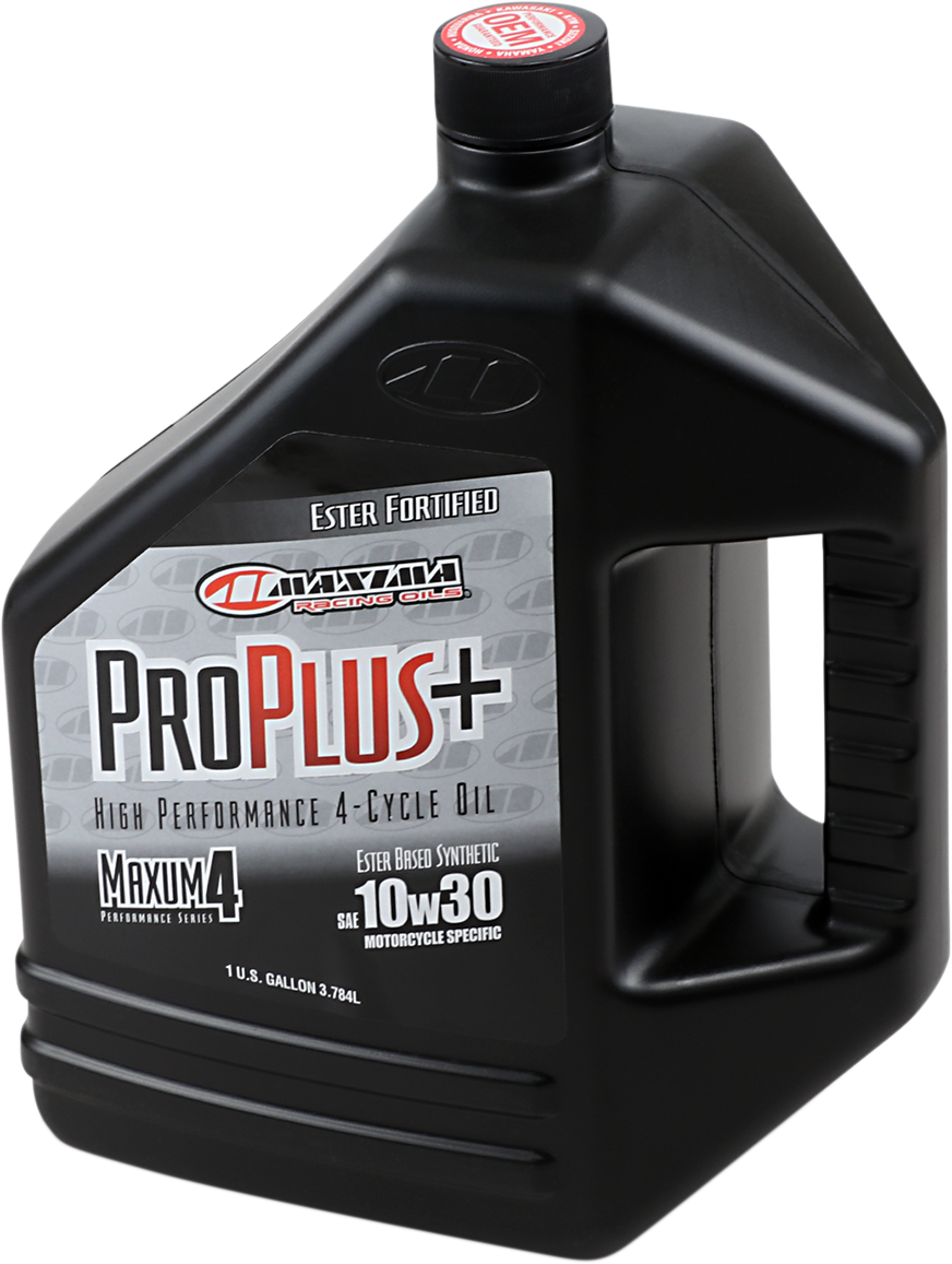 MAXIMA RACING OIL Pro Plus+ 4T Oil - 10W-30 - 1 U.S. gal 30-019128