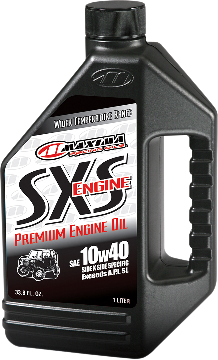 MAXIMA RACING OIL SXS UTV 4T Oil - 10W-40 - 1 U.S. gal. 30-049128