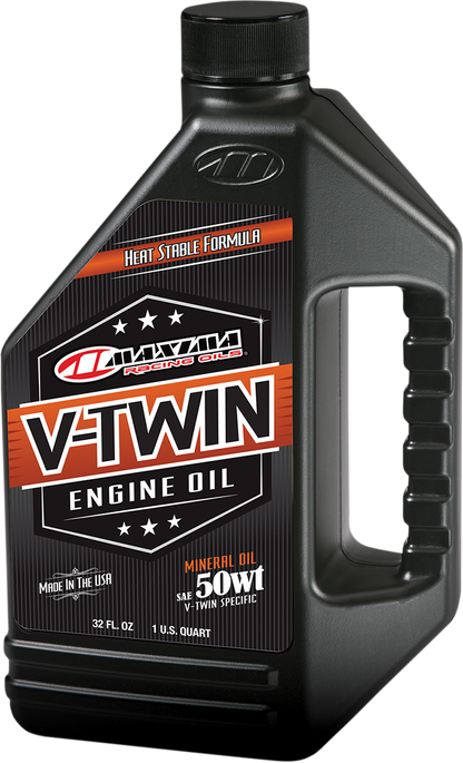 MAXIMA RACING OIL V-Twin Oil - 50wt - 1 U.S. quart 30-07901