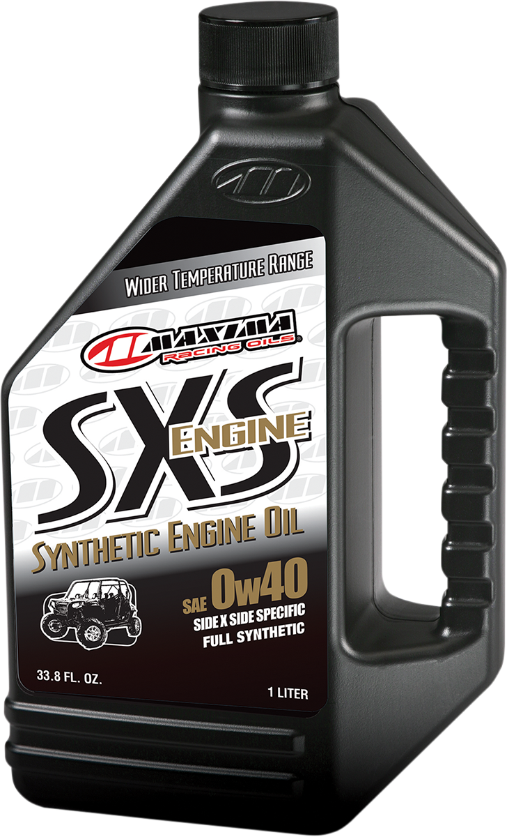 MAXIMA RACING OIL SXS UTV Synthetic 4T Oil - 0W-40 - 1L 30-12901