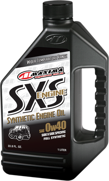 MAXIMA RACING OIL SXS UTV Synthetic 4T Oil - 0W-40 - 1L 30-12901