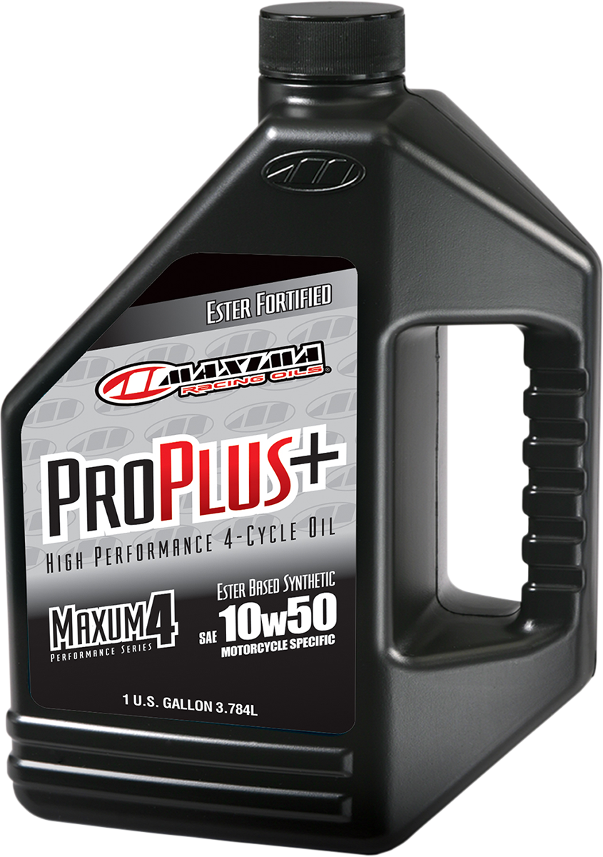 MAXIMA RACING OIL Pro Plus+ 4T Oil - 10W-50 - 1 U.S. gal. 30-199128