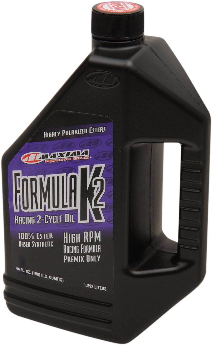 MAXIMA RACING OIL Formula K2 Synthetic Premix - 64 U.S. fl oz. 22964
