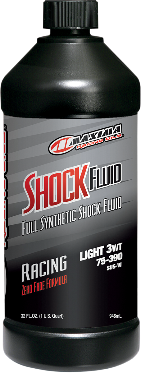 MAXIMA RACING OIL Synthetic Shock Oil - 3wt - 1 U.S. quart 50-57901