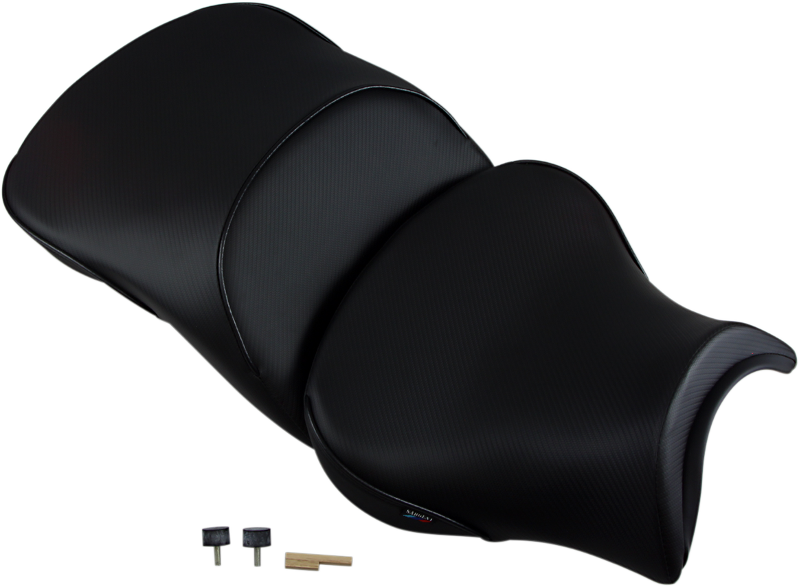 SARGENT World Sport™ Performance Seat - Black - Carbon FX - Low - BMW R 1200 RT '14-'19 WS-654-19