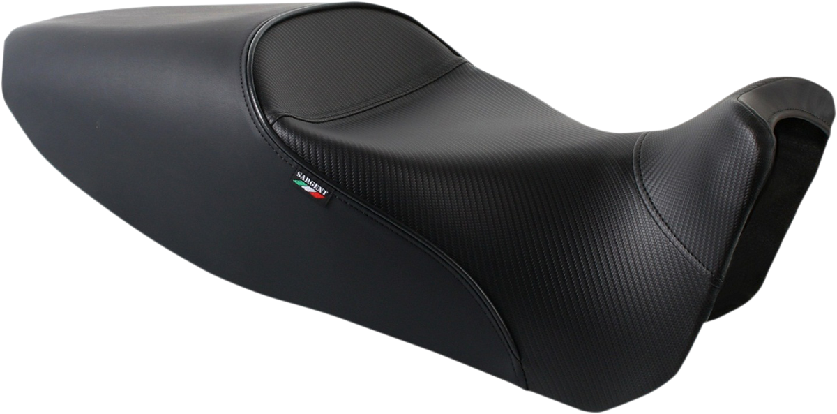 SARGENT World Sport™ Performance Seat - Black - Carbon FX - High - Diavel '11-'19 WS-655-19