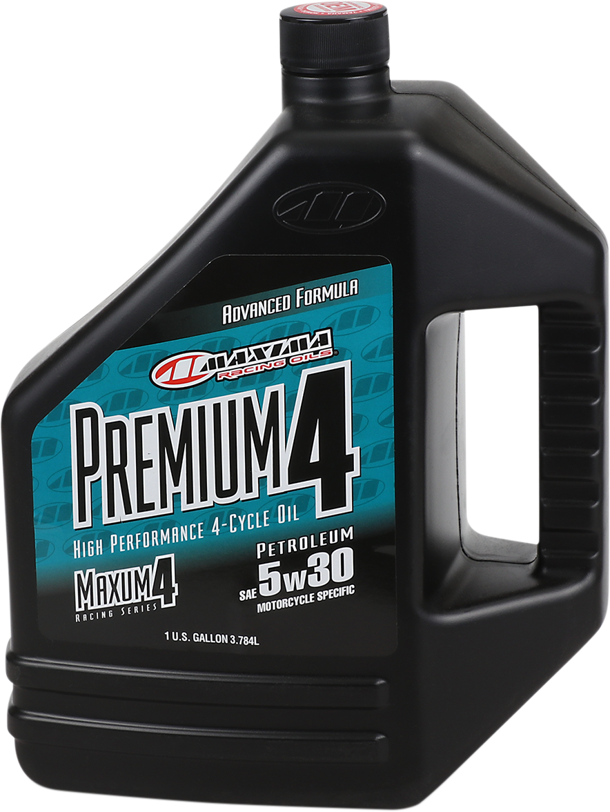 MAXIMA RACING OIL Premium High Performance Mineral 4T Engine Oil - 5W-30 - 1 US gallon 399128