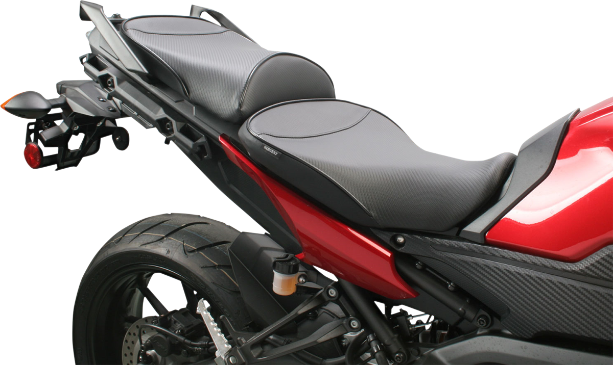 SARGENT World Sport™ Performance Seat - Black - Carbon FX - Regular - Yamaha '15-'18 WS-646-19